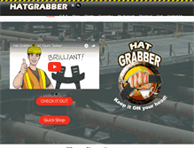 Tablet Screenshot of hatgrabber.com
